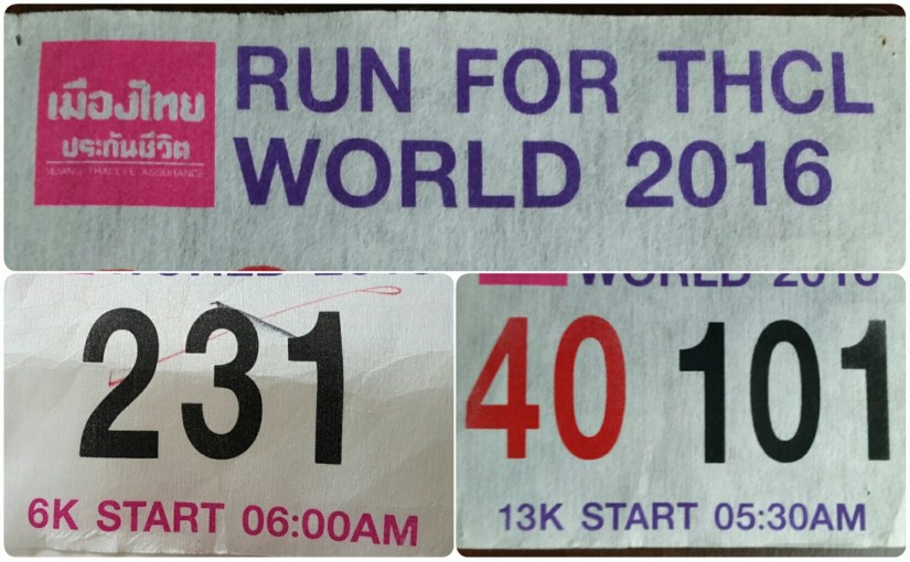 Run for THCL world 2016